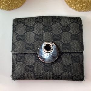 💯 Authentic Guccissima Canvas Bifold Wallet